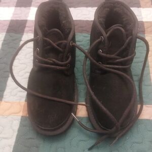 UGG Black Suede Neumel Boots